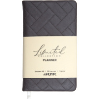 Планинг недат. 100*170мм  80л.,кожзам "Elizabeth" темно-серый, 70м/г2