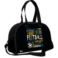 Сумка для внешкольных занятий 35*23*14,5см Оникс "Футбол паттерн" регулируемый ремень