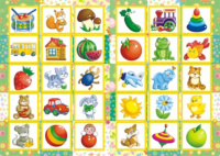 Набор наклеек для д/сада 24*34см