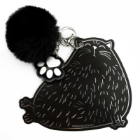 Брелок "Котик" мех, 6*6см