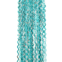 Дождик 150мм*1м, ПВХ, волнистый, матовый , 4 цвета