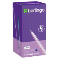Ручка шариковая Berlingo "Tribase Pastel" синяя, 0,7мм