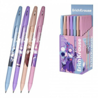 Ручка шариковая ErichKrause R-301 Stick&Grip Manga 0.7, цвет чернил синий (в коробке по 50 шт.)