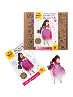 Набор для валяния шерстью "Цветочная фея Пиона" 7+