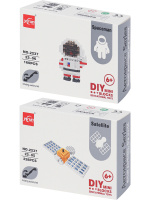 Конструктор пластм. "Космос" 180-200 дет.