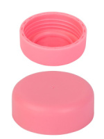 Бутылка для воды 500мл "Просто бутылка" в чехле, розовая