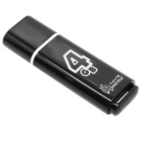 Флеш-драйв   4 GB USB 2.0 Smartbuy Glossy series Black