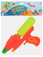 Водяное оружие. Пистолет 20 см,  60 мл, дальность стрельбы 5-6 м