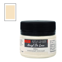 Краска акрил. "Акрил-Хобби" DeLux  20 мл, кукольный телесный