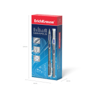 Ручка гелевая EK MEGAPOLIS синяя, 0,5мм, цв. непрозр. корп