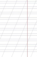 Тетрадь А5 12л косая лин. частая  Hatber  пласт.обл. "Зелёная"