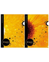 Папка уголок А4  с рисунком IFRESH-yellow Ассорти, 0,15мм