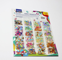 Конфетти в пенале 24цв., 12 видов