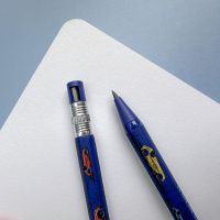 Карандаш цанговый BV "Fun Graphix. Красная машина" 2мм, с точилкой