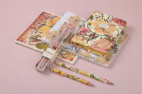 Ручка шар. BV автомат. "ArtClick. Flora.Bloom flowers" 0,5мм, синяя