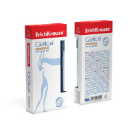 Ручка гелевая EK Gelica синяя, 0,5мм, синий корпус