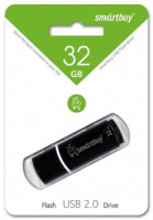 Флеш-драйв 32 GB USB 2.0 Smartbuy Crown Black