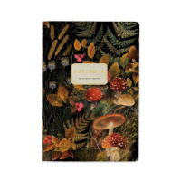 Записная книжка А5  40л. картон, мягк.пер. "Flora. Forest Fairy Tale" лин.