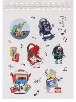 Альбом наклеек А6 8 стр., "Мой арт"