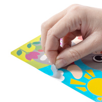 Аппликация из фольги 13*16см "Совенок"  3+