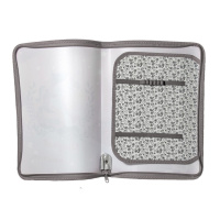 Папка д/труда А4 (325*230*25) 1отд. молния вокруг, пластик "Робот"