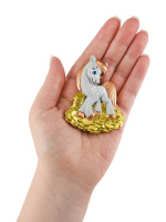 Магнит 7см "Пони в монетках"