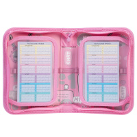 Пенал 1 отд. с 2-мя откид.пл. (200*140*40) молния, ткань "В модном чате"