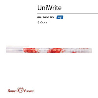 Ручка гелевая BV  0,5мм "UniWrite. My refresh" синяя