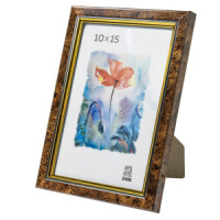 Фоторамка пластик 10*15 №201(Коричневый)