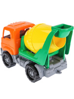 Машинка 22см "Илья" бетоновоз, строительный, пластик