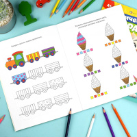 Раскраска "Логическая раскраска. 5 лет" А4  16стр.