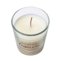 Свеча ароматизированные  7см "Сандал и ши" в стекле