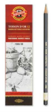 Карандаш  Koh-I-Noor 1900  TOISON D`OR 3B