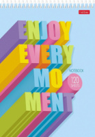 Блокнот А5 120л гребень "Headline" без лин., УФ-лак., 5цв.блок