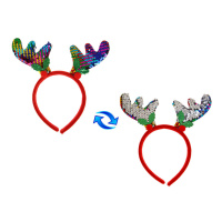 Ободок карнавальный  Оленьи рожки, 3 дизайна