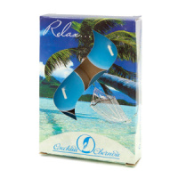 Свеча чайная ароматизированная 12гр "Релакс", 6шт/уп