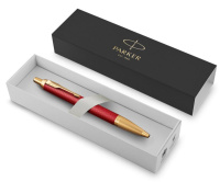 Parker IM Premium Шариковая ручка K318 Red GТ M синие чернила
