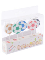 Свечи для торта "Разноцветные мячи" 5шт