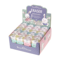 Ластик  BV HappyGraphix. Зайчики, 3 вида