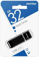 Флеш-драйв  32 GB USB 2.0 Smartbuy Quartz series Black