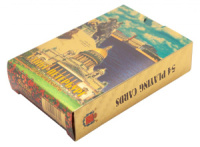 Карты игральные сувенирные "Санкт-Петербург" золото