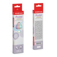 Карандаш Pastel НВ трехгранный с ластиком