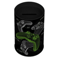 Копилка-подставка для канцелярских принадлежностей металл "Джойстики" 10,4*7,5*7,5см