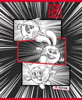 Тетрадь А5 48л кл. Hatber "Смешарики" 5 диз.в блоке, белизна 100%