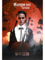 Скетчбук А5  40л., клеевой кор., 150гр/м2 "Wednesday madness" тв.подл.