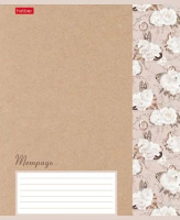 Тетрадь А5 18л лин. Hatber "Нежность" 5диз.в блоке, белизна 100%