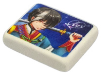 Ластик  Луч " Аниме " 40*34*9 мм, ассорти