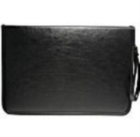 Папка деловая к/з А4 1 отделение Лайт, с отд.под документы, ручка-петля