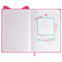 Анкета для друзей А5 80л., тв. обл., кожзам "Босс Шпиц" вырубка, ляссе