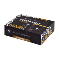 Маркер перманентный 2,0мм пулевидный серебряный